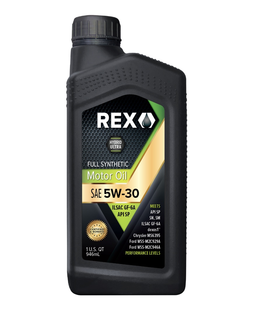REX FULL SYNTHETIC SAE 5W-30 SP GF-6A MOTOR OIL